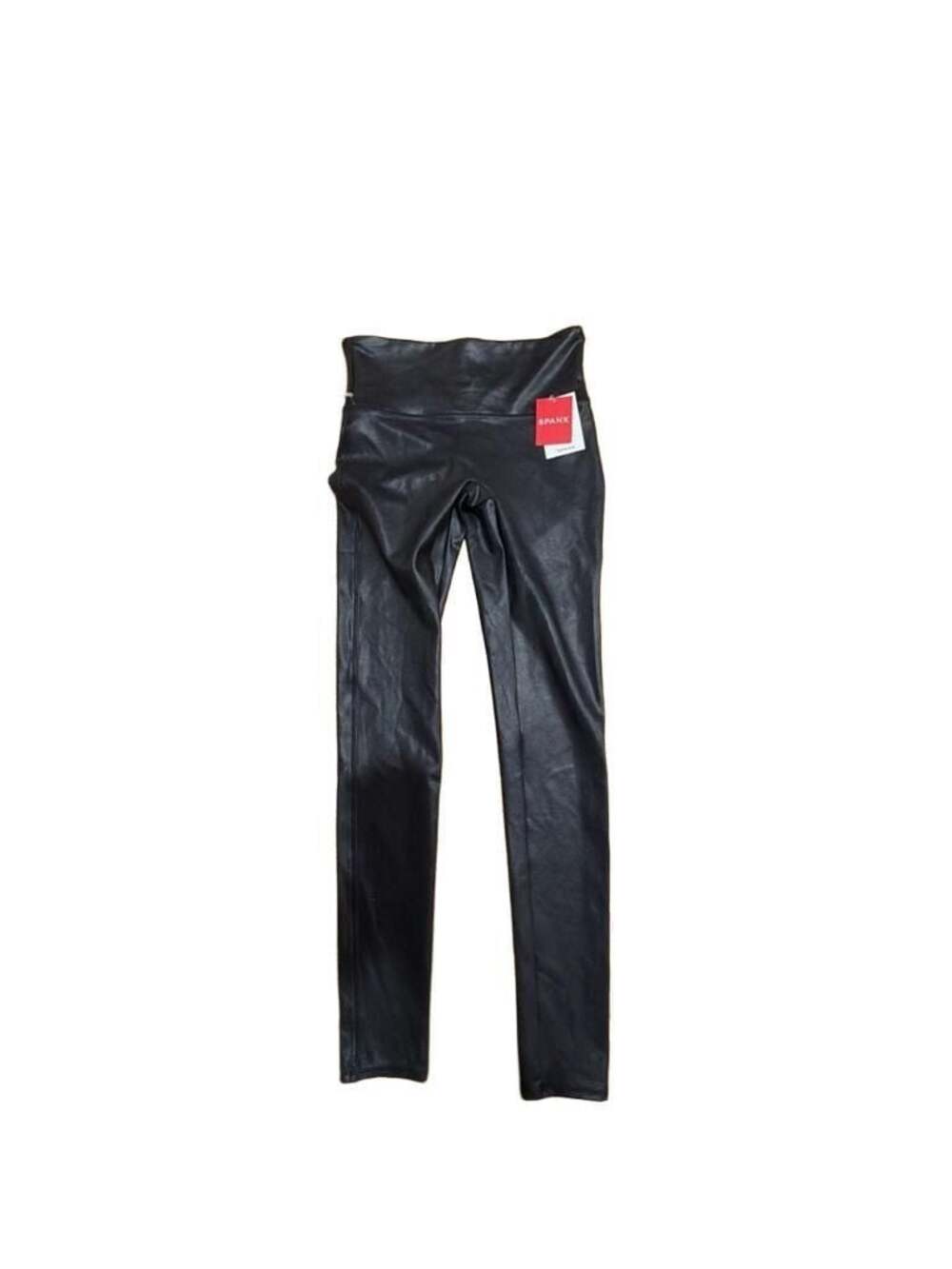 Spanx Faux Leather Leggings Black High-Rise